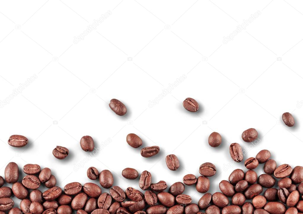 Roasted coffee beans