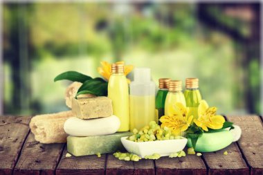 Güzel spa kompozisyonu