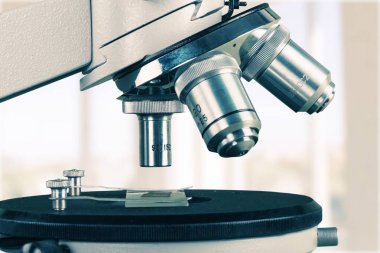 Bilimsel laboratuvar mikroskop 