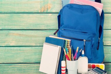 okul sırt çantası ile Kırtasiye