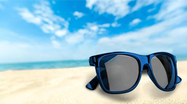 Black fashion sunglasses — Stock Photo, Image