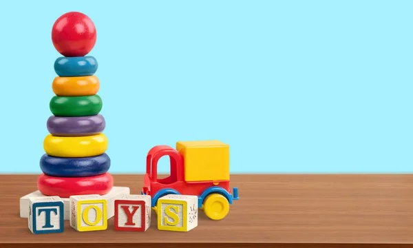 Колекція іграшки для малюків — стокове фото