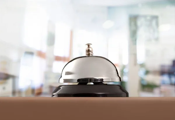 Receptie service desk bell — Stockfoto