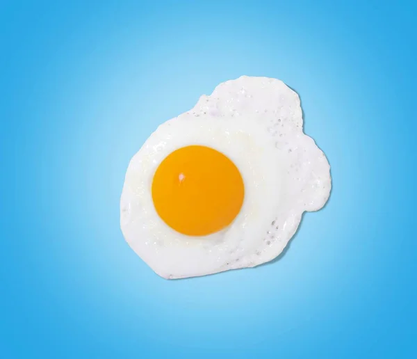 Jajko Sadzone Białym Tle Tle — Zdjęcie stockowe