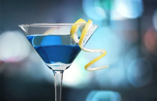 Cocktail Martini em vidro — Fotografia de Stock