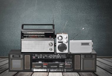 eski retro radyo