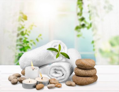 Güzel spa kompozisyonu