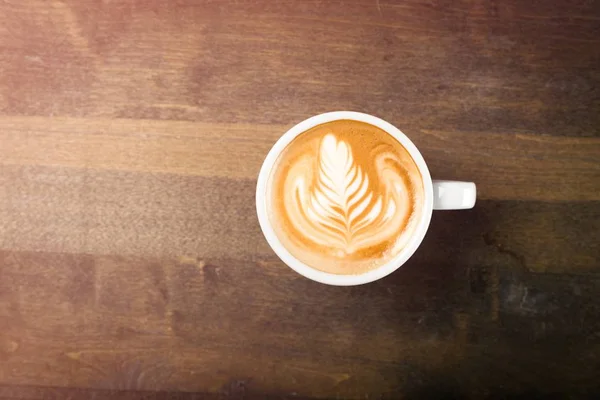Puchar pyszne cappuccino — Zdjęcie stockowe