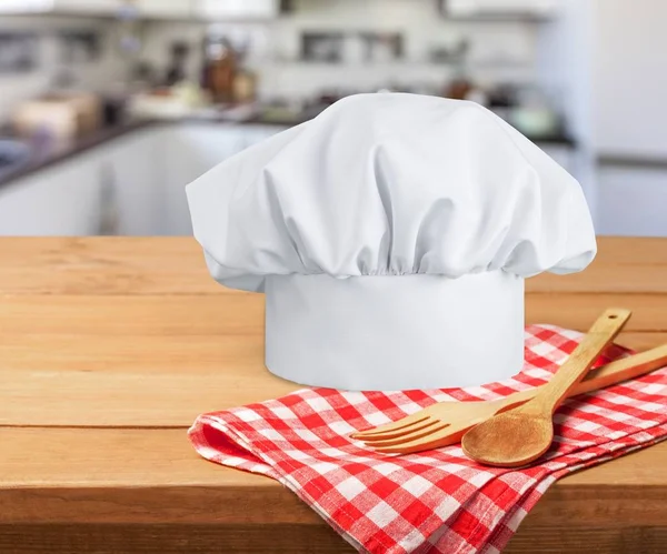 White chef hat