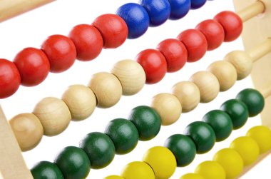 Çapraz olarak yığılmış abacus boncuk