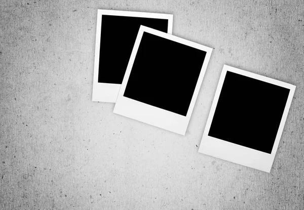 Scherzo con foto Polaroid — Foto Stock