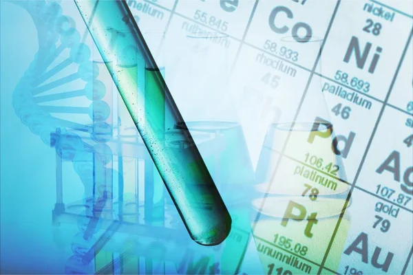 Wetenschap laboratorium test buizen — Stockfoto