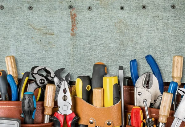 Tool belt with tools — Stock Photo, Image