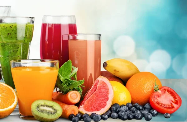 meyve smoothies gözlük ahşap tablo 