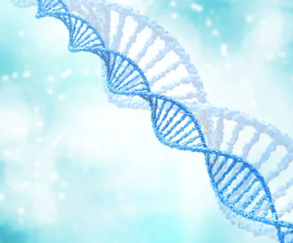 Vetenskapen molekylär Dna modellstruktur — Stockfoto