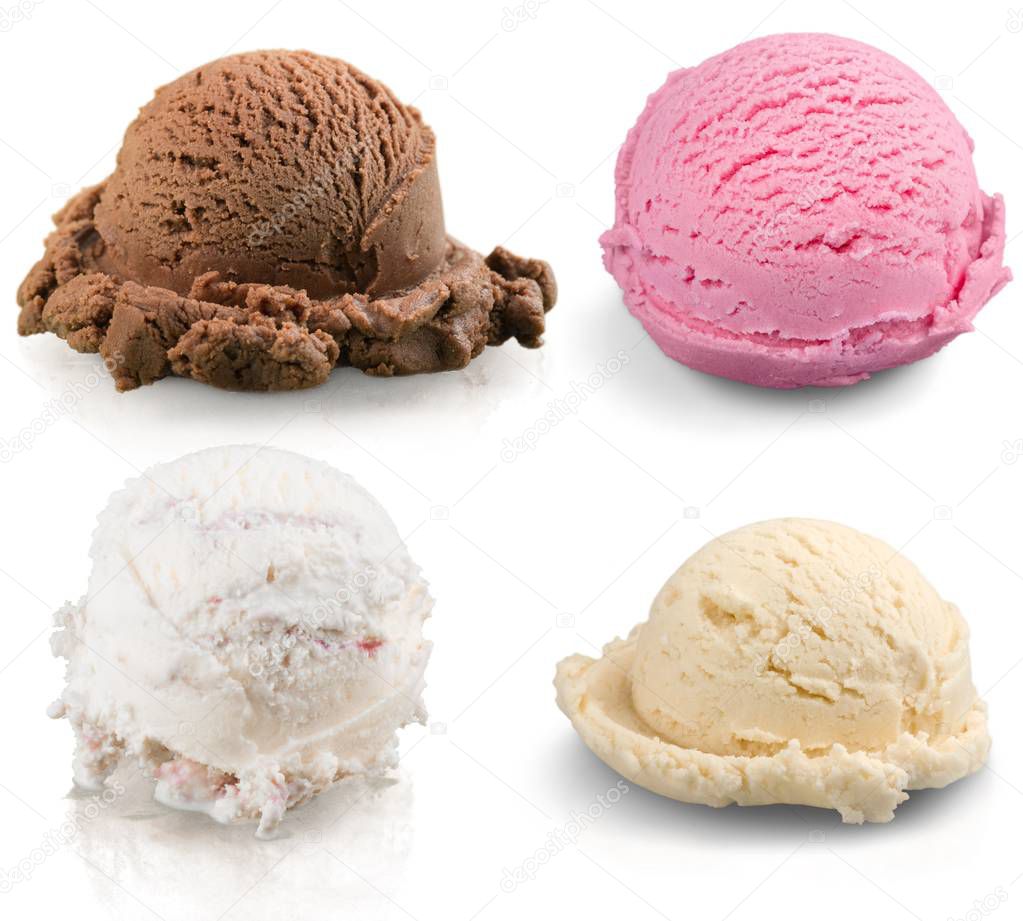 tasty Ice cream  isolated
