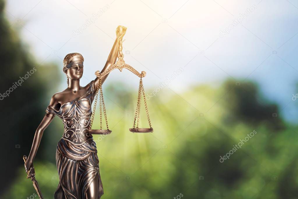 Themi symbol of justice