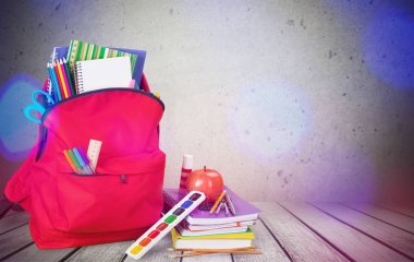 okul sırt çantası ile Kırtasiye