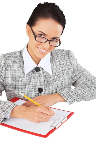 Portrait of young businesswoman — Stock Photo, Image