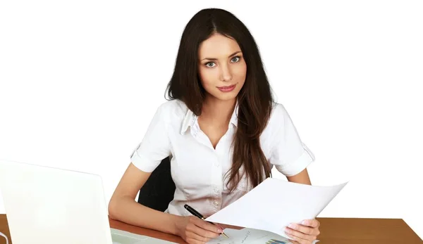 Portrait of young businesswoman — Stock Photo, Image