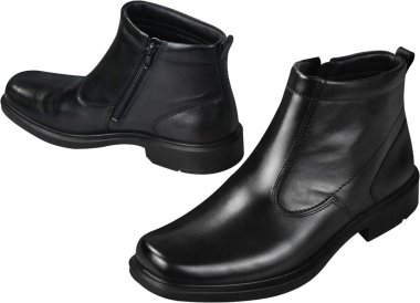 siyah deri Erkek Ayakkabı