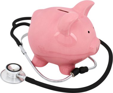 Steteskoplu kumbara. 