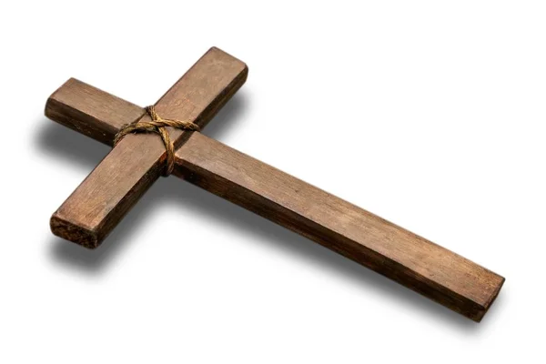 Holy wooden cross — Stock Photo, Image