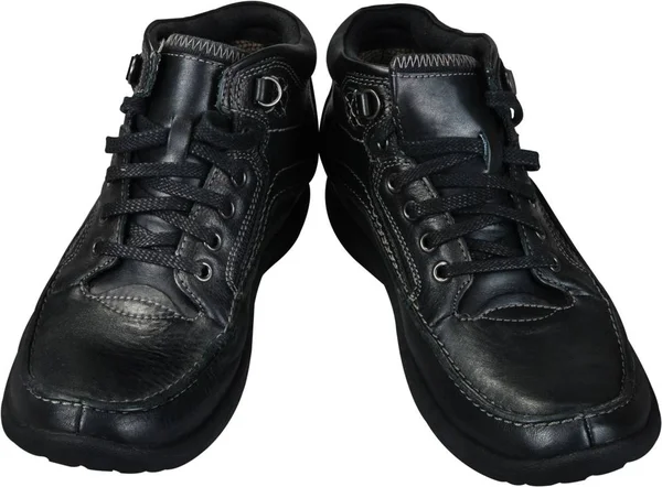 siyah deri Erkek Ayakkabı