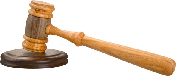 Wooden judge gavel — Stock Photo, Image