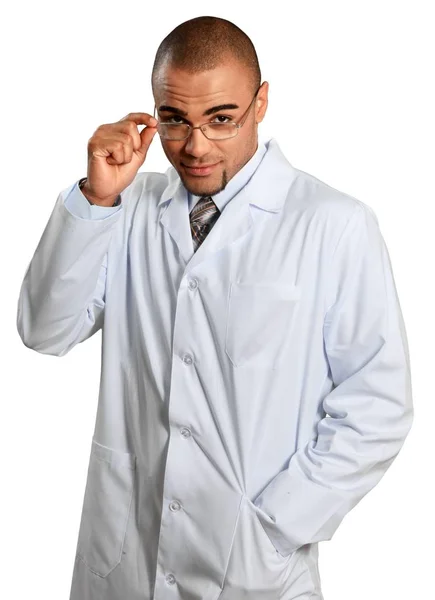 Guapo doctor masculino — Foto de Stock