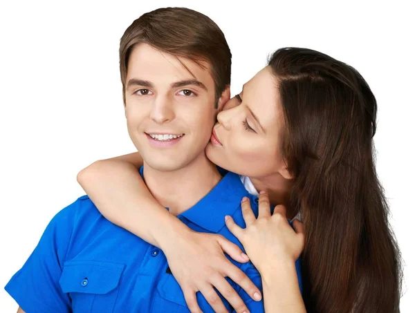 Young beautiful couple — Stock Photo, Image