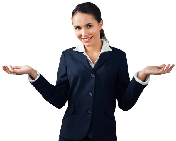 Portrait of young businesswoman — Stock Photo, Image