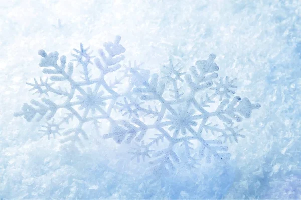 Weihnachten Schneeflocken isoliert — Stockfoto