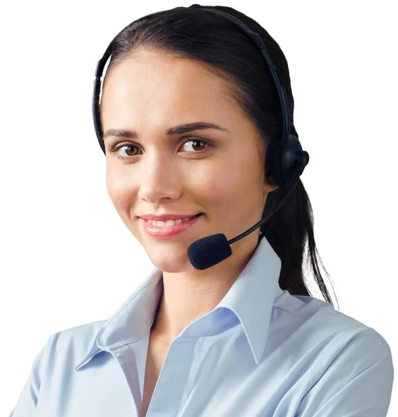 Retrato de una joven empresaria — Foto de Stock