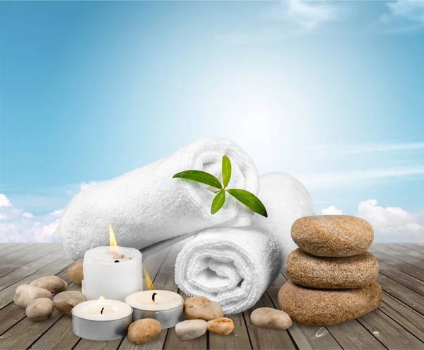 Güzel spa kompozisyonu