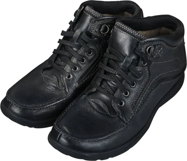 siyah deri Erkek Ayakkabı