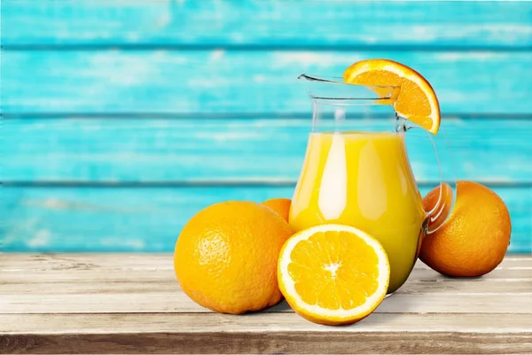 Heerlijke jus d'orange — Stockfoto