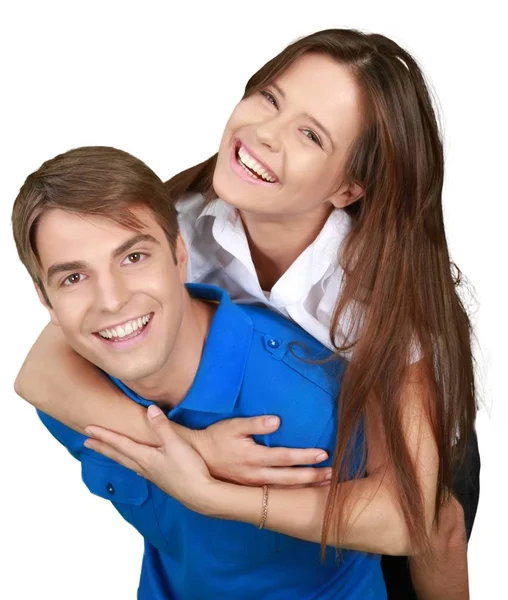 Young beautiful couple — Stock Photo, Image