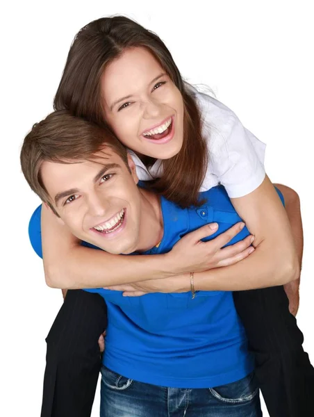 Young beautiful couple — Stock Photo, Image