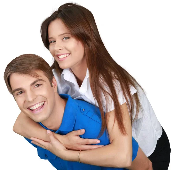 Young beautiful couple Stock Picture