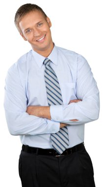 genç yakışıklı işadamı