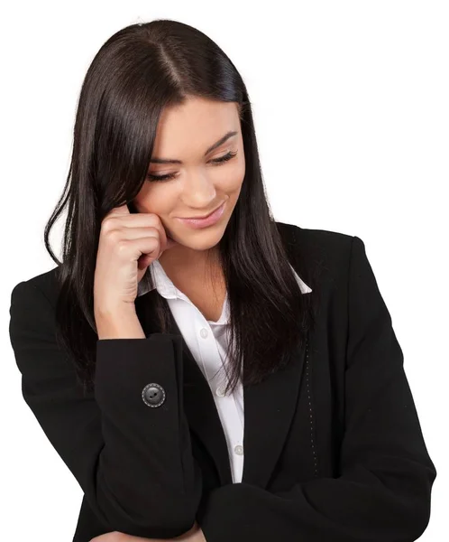 Retrato de una joven empresaria —  Fotos de Stock