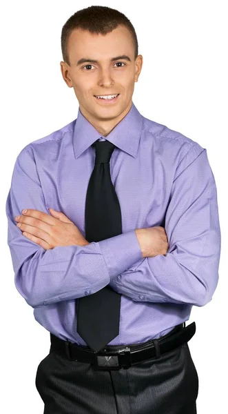 Young handsome businessman — Stock Photo, Image