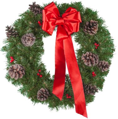 Noel süsleyici çelenk 