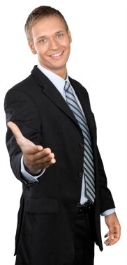 genç yakışıklı işadamı