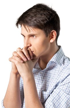 Yakışıklı genç adam.