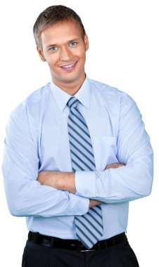 genç yakışıklı işadamı