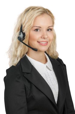 kadın çağrı merkezi operatörü 