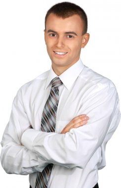 genç yakışıklı işadamı