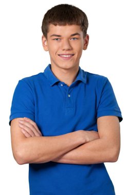 Yakışıklı genç adam.